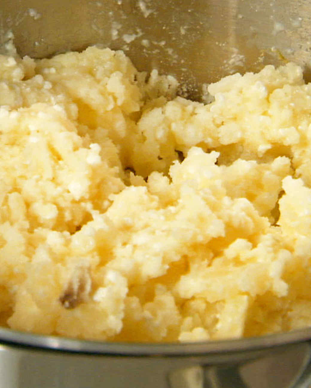 Chunky Mashed Potatoes Recipe & Video Martha Stewart