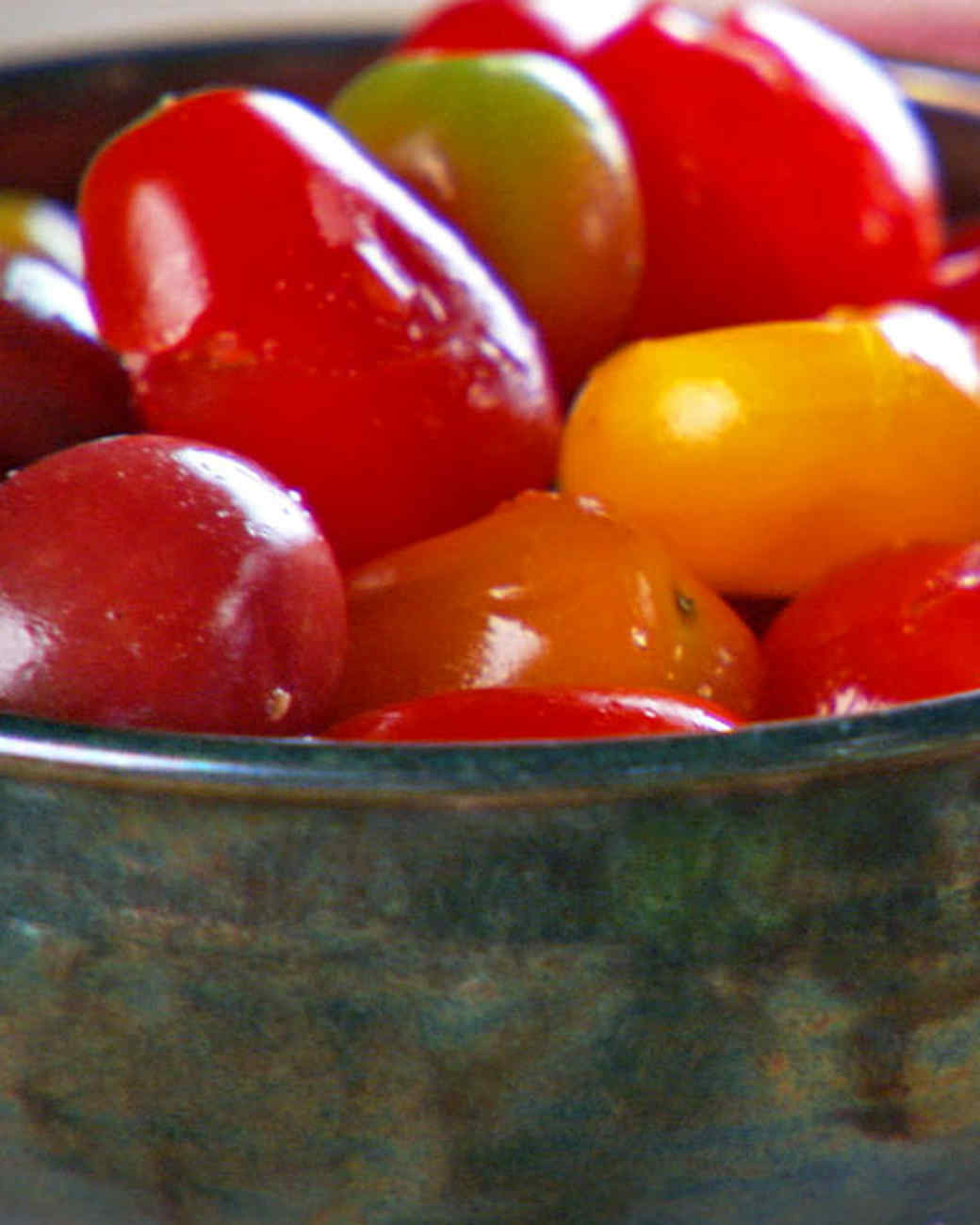 Seasoned Smashed Tomatoes Recipe & Video Martha Stewart