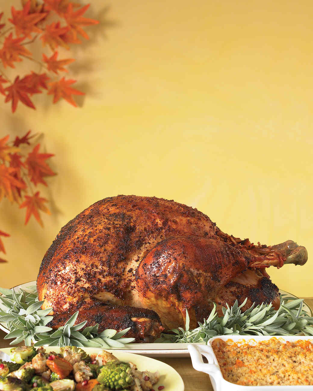 Spice-Rubbed Roast Turkey
