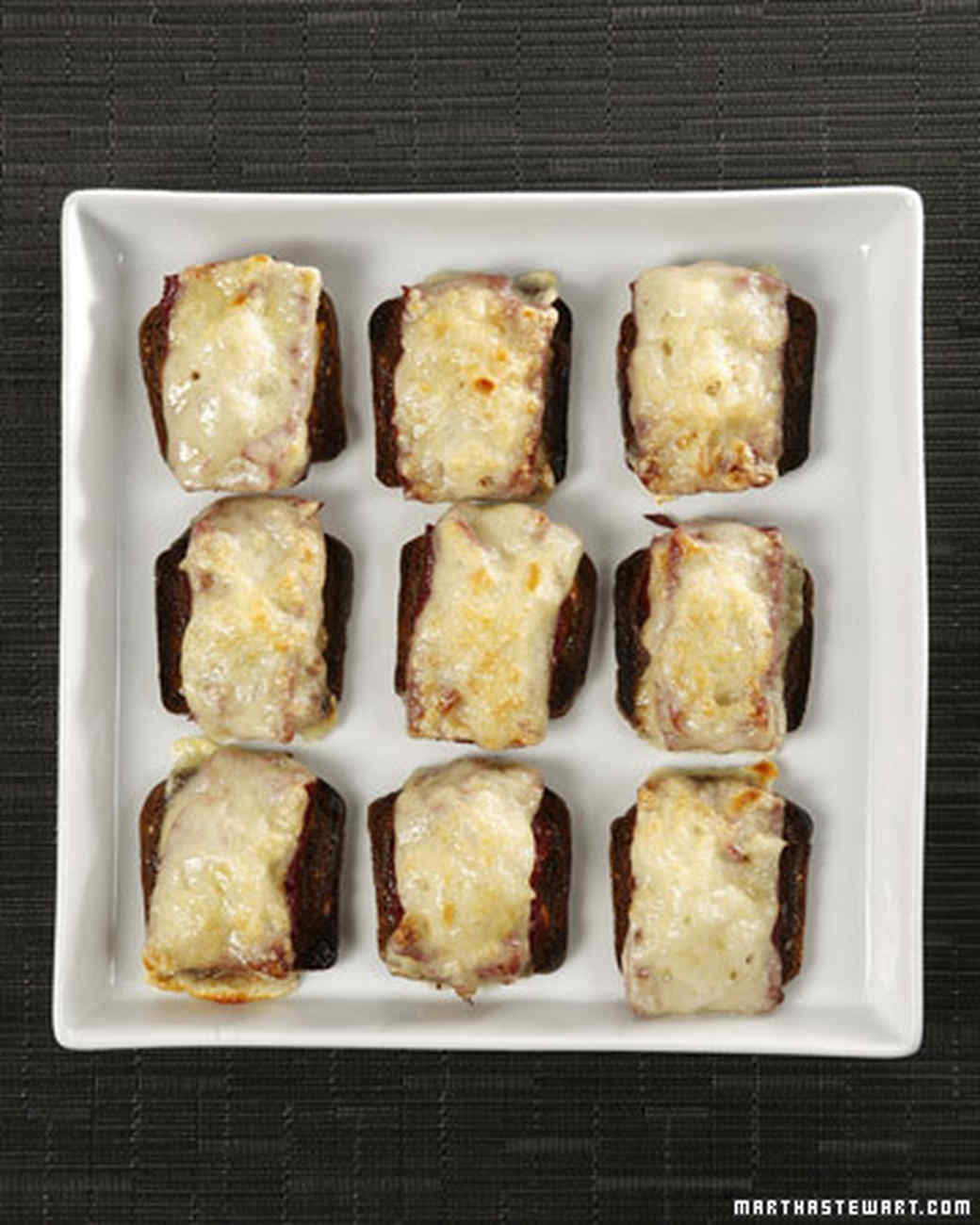 Mini OpenFaced Corned Beef Sandwiches Recipe Martha Stewart