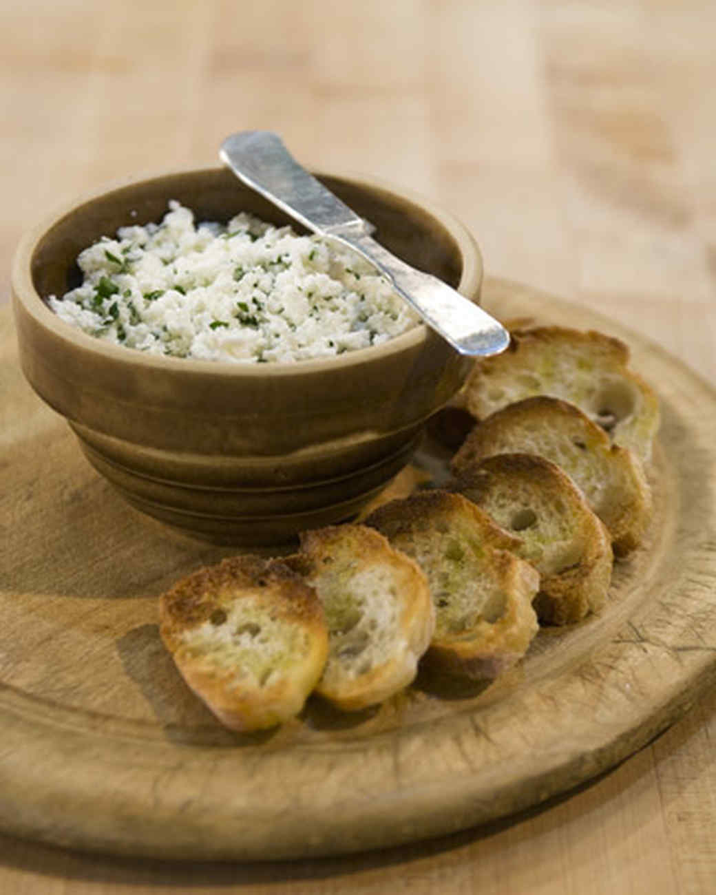 Simple Fresh Goat Cheese Recipe & Video | Martha Stewart