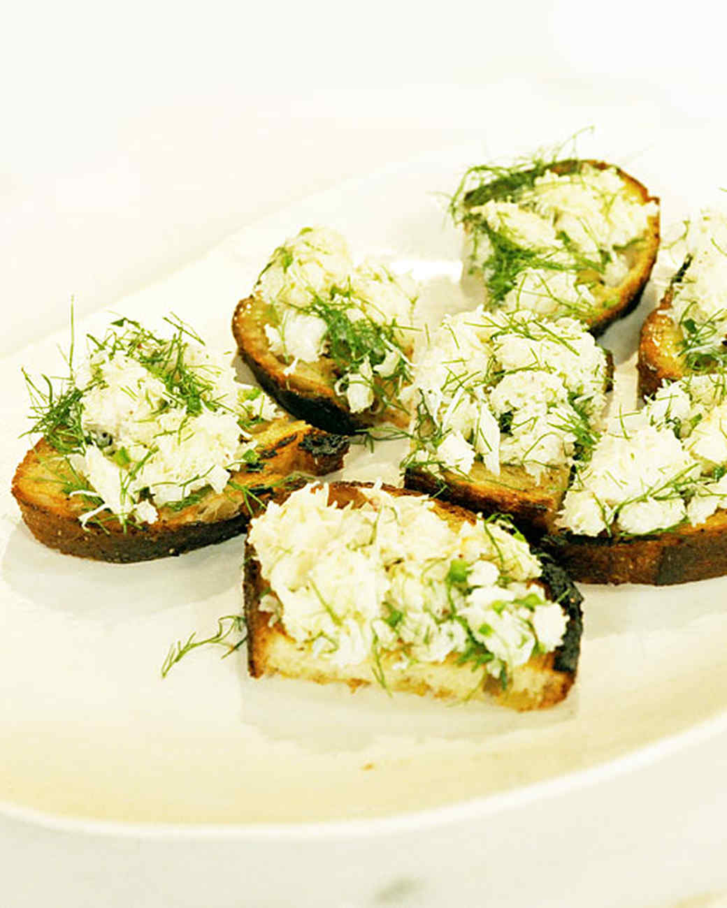 Peekytoe Crab Toast Recipe & Video Martha Stewart
