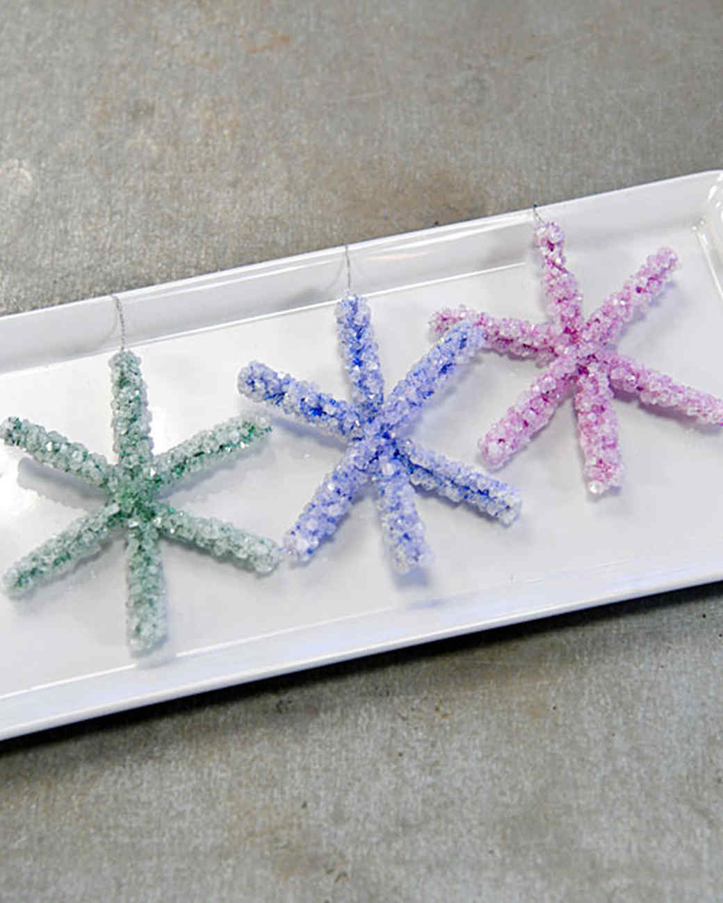 borax crystal snowflakes video martha stewart k cup christmas crafts