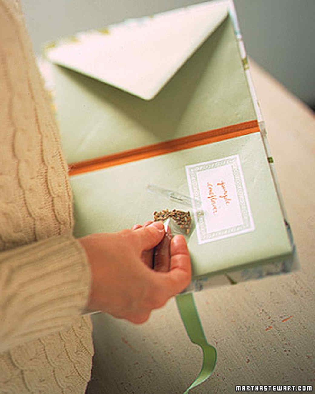 Envelope Books Paper Binding HowTo Martha Stewart