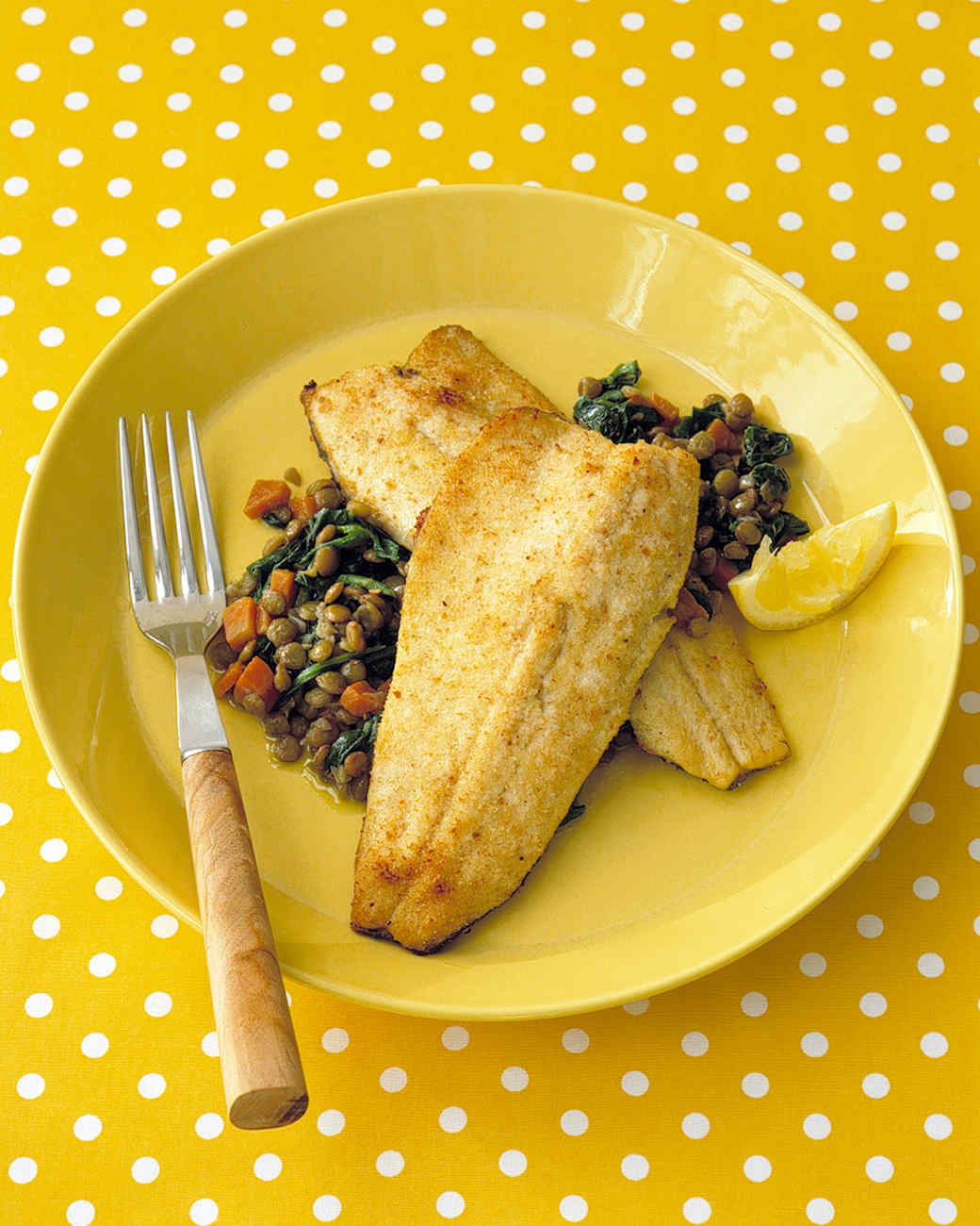 SageCrusted Trout Recipe Martha Stewart