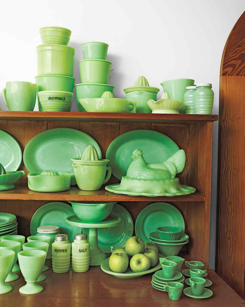 Martha's Jadeite Collection Martha Stewart