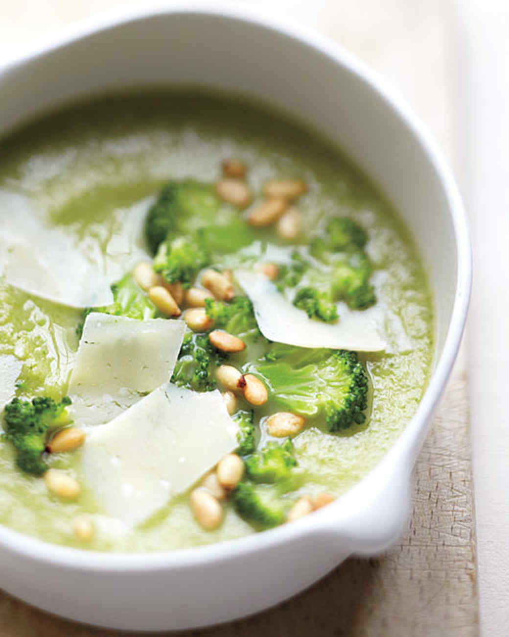 Creamy Broccoli White Bean Soup Recipe Martha Stewart