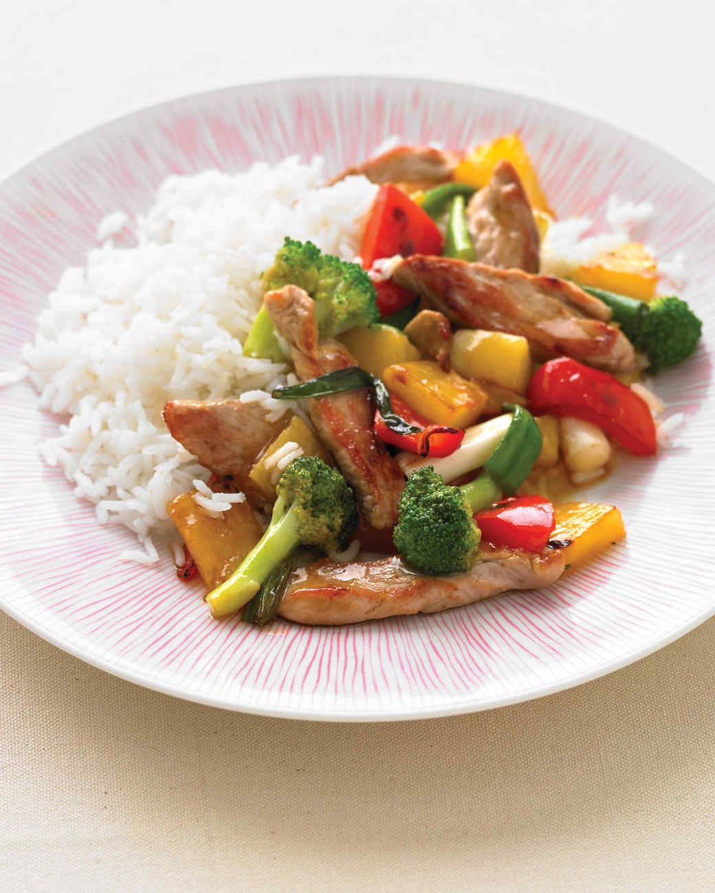 Sweet-and-Sour Pork Stir-Fry