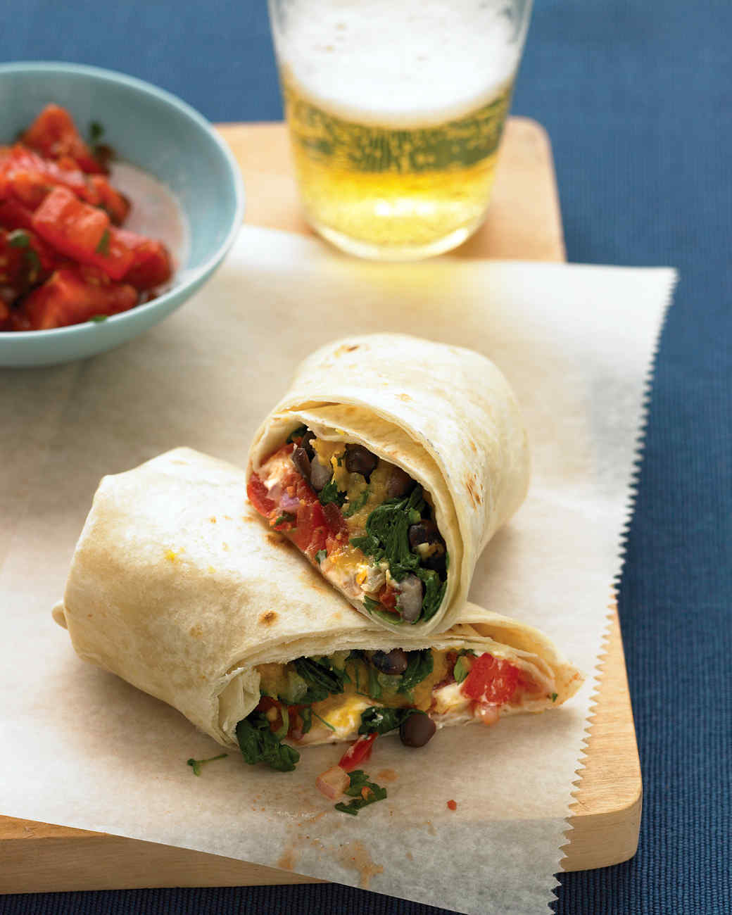 Burritos with Squash and Goat Cheese Recipe Martha Stewart