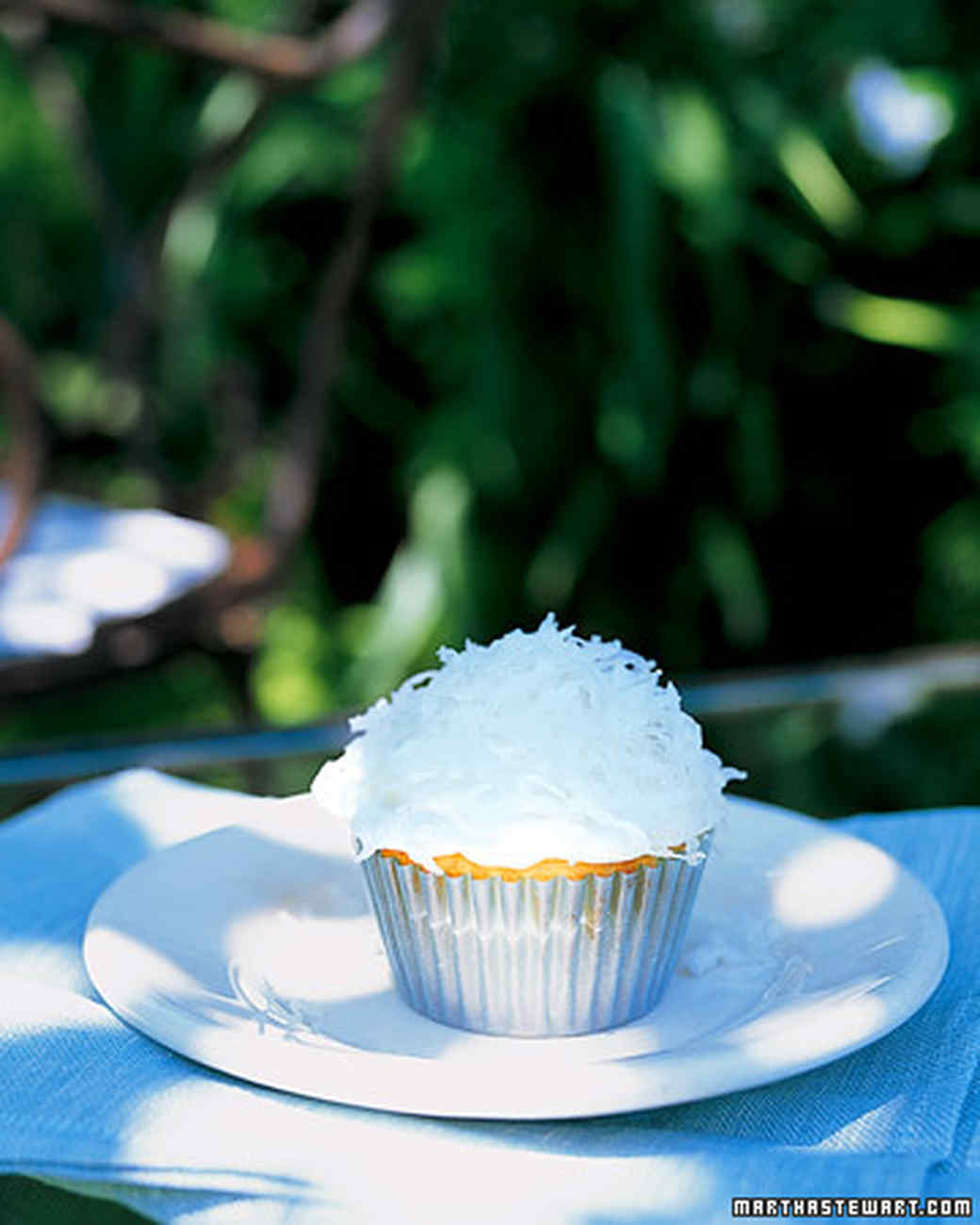 CoconutTopped Cupcakes Recipe Martha Stewart