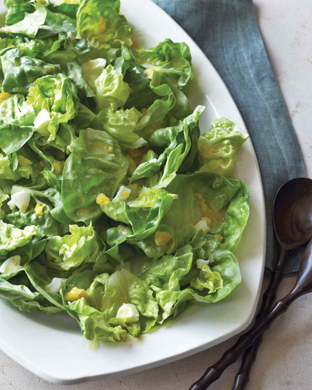 Bibb Lettuce Salad with Horseradish Dressing Recipe | Martha Stewart