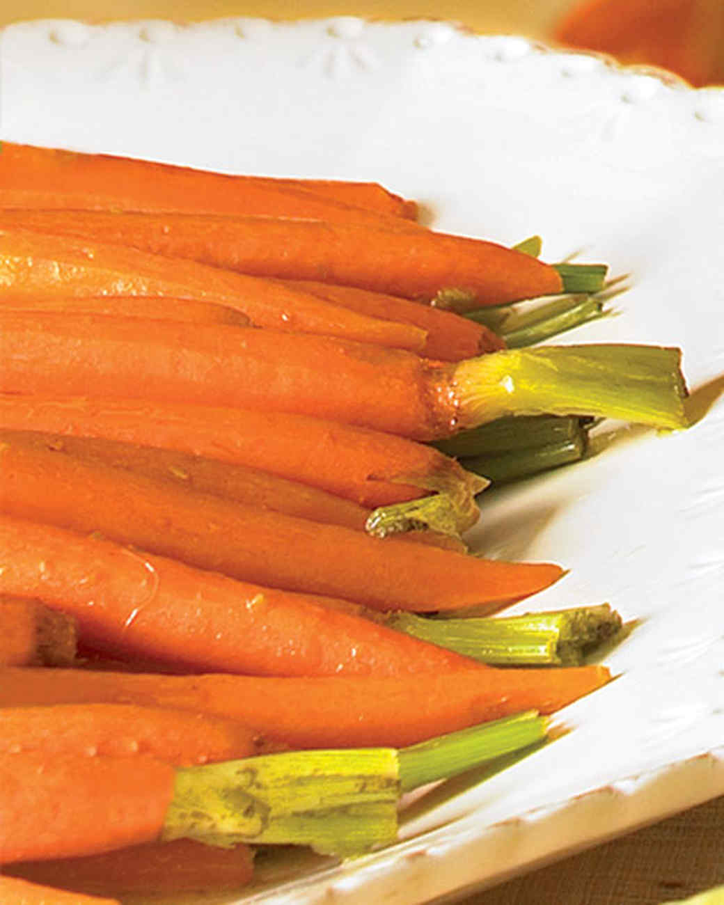 Glazed Carrots with Ginger and Jalapeno Recipe Martha Stewart