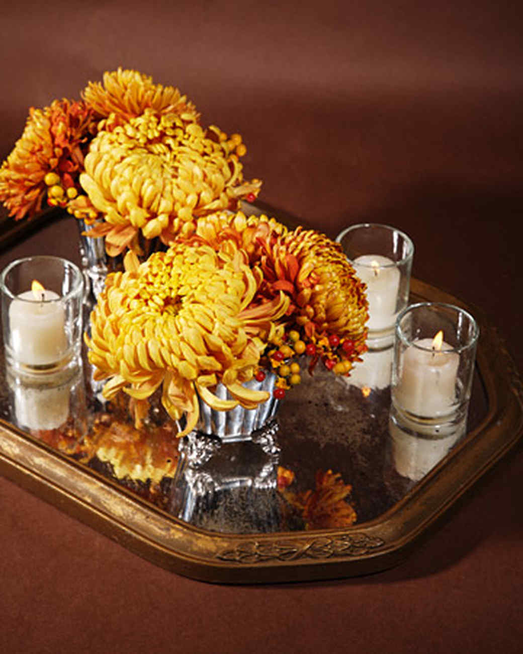 Holiday Table Decorations from ''The Martha Stewart Show'' and More