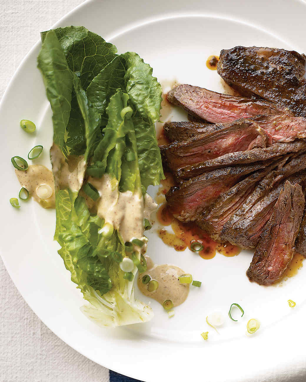 ChiliRubbed Skirt Steak Recipe Martha Stewart