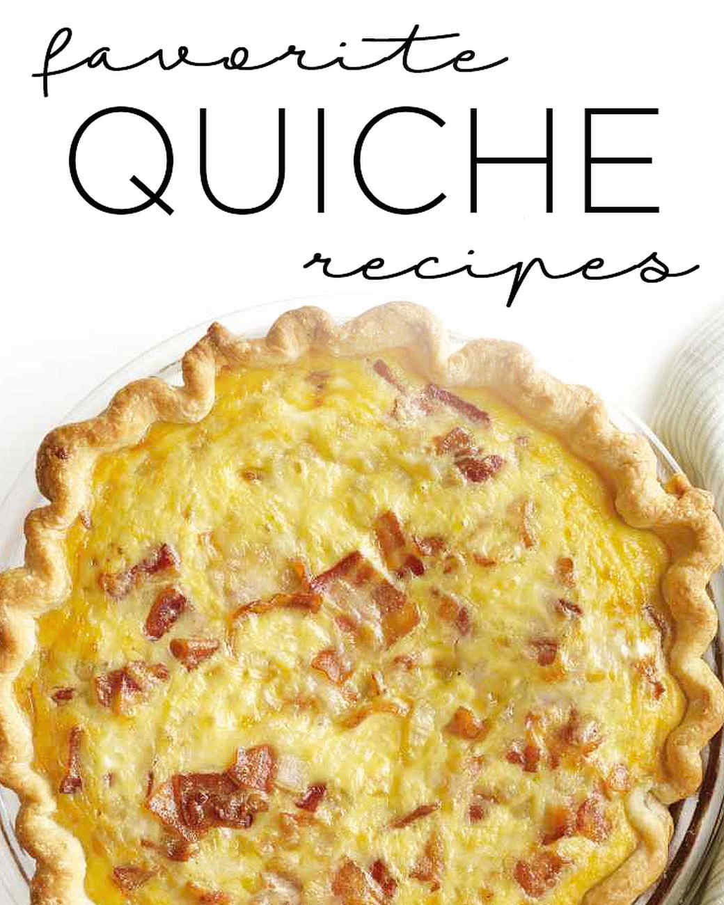 Favorite Quiche Recipes | Martha Stewart