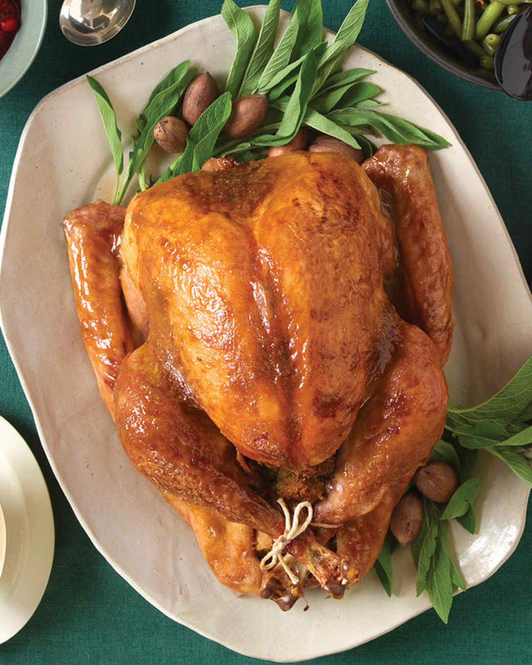 Roast Turkey with Brown Sugar and Mustard Glaze Recipe | Martha Stewart