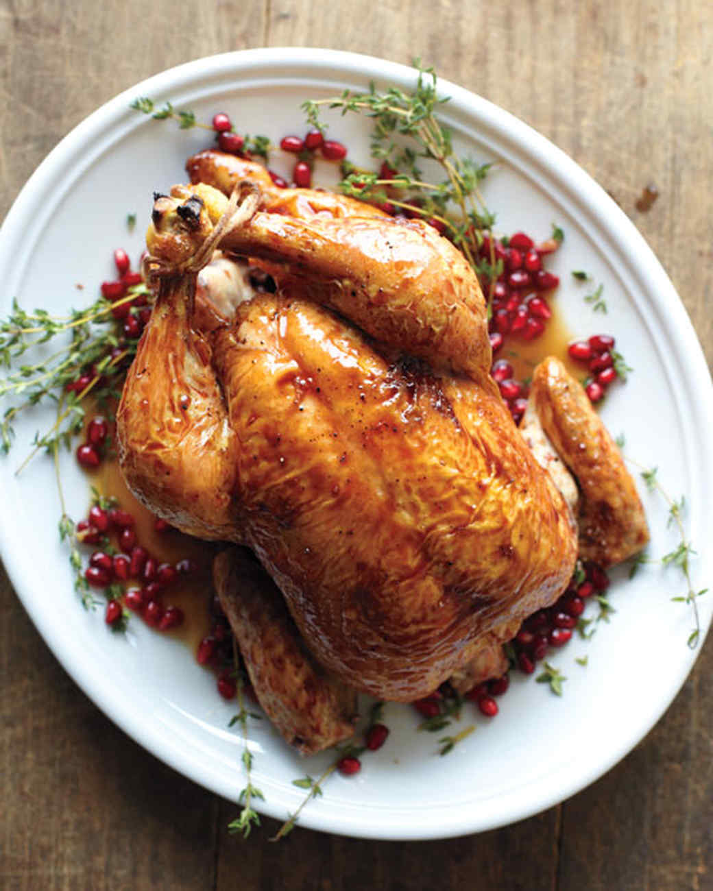 Pomegranate Roasted Chicken Recipe | Martha Stewart