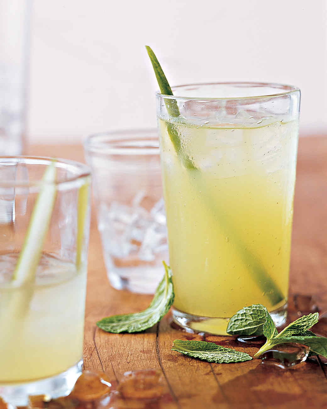 Mint Cucumber And Vodka Cocktails Recipe Martha Stewart