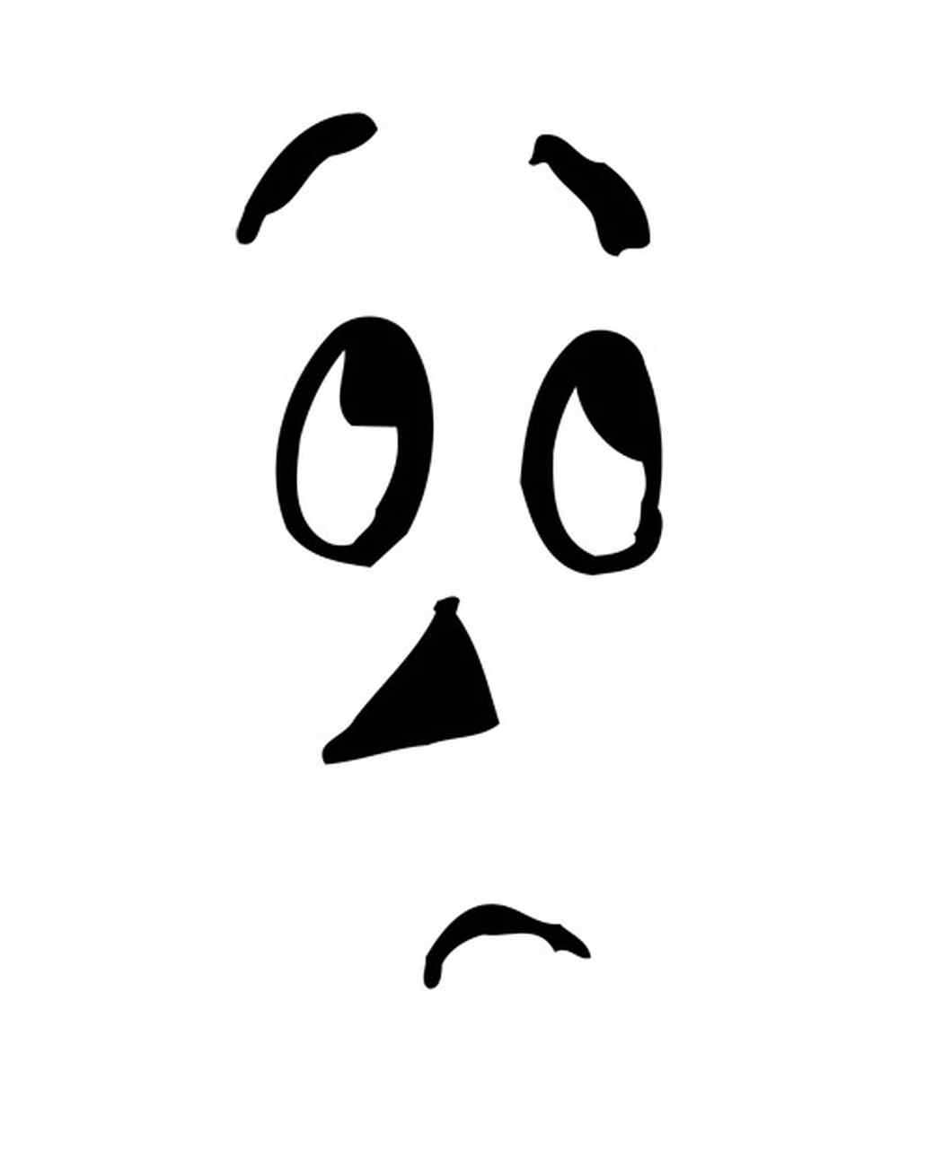 Scared Pumpkin Face Template scared-pumpkin-face-template