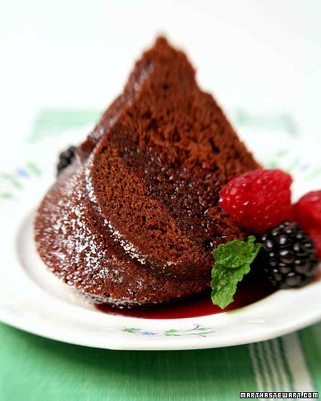 Chocolate Wine Cake Recipe Martha Stewart