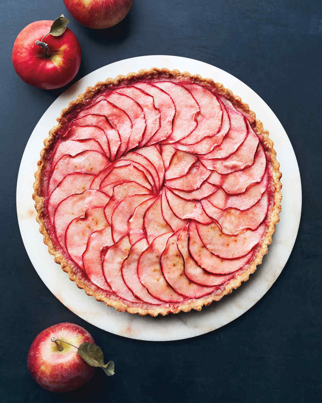 PinkApplesauce Tart Recipe & Video Martha Stewart