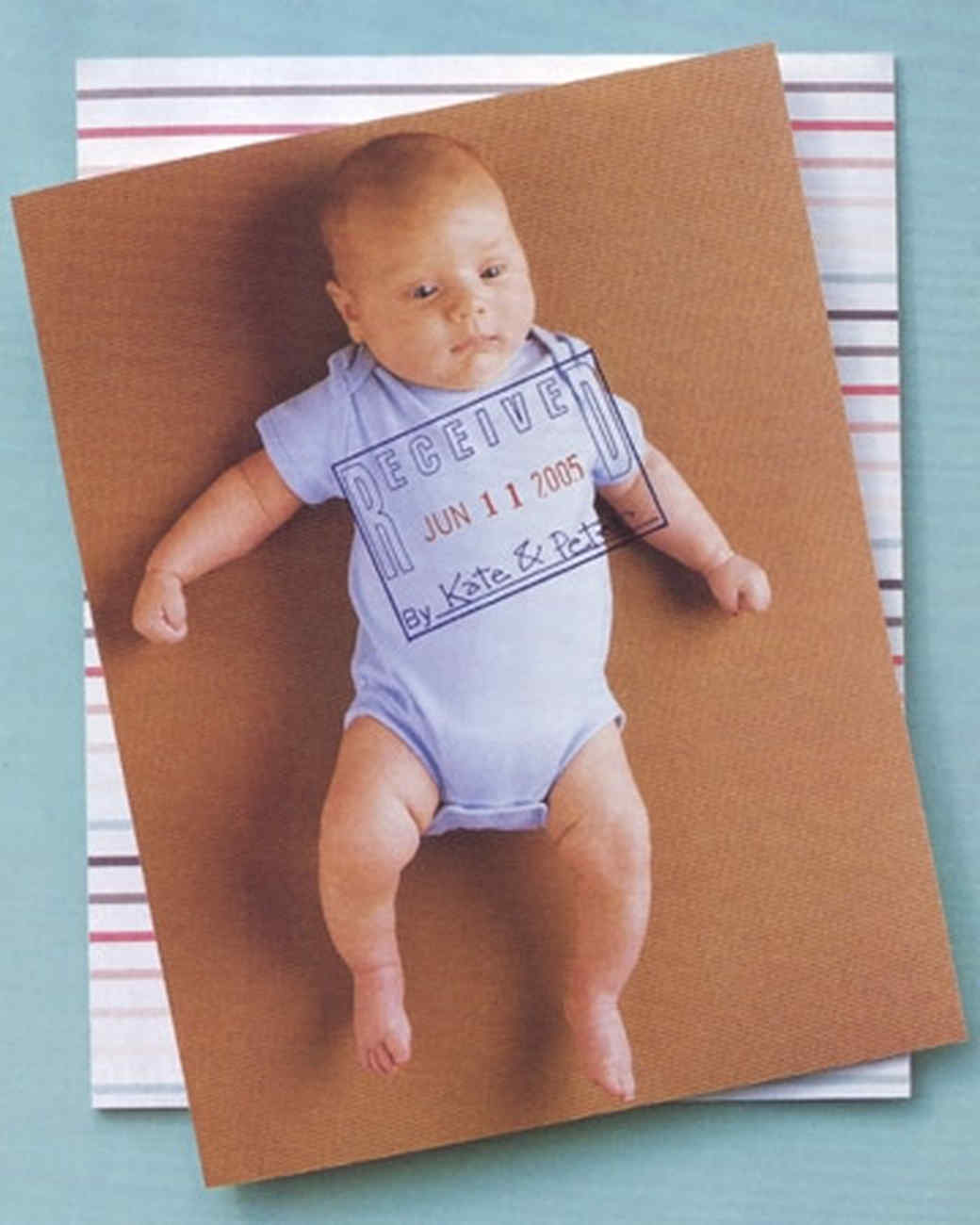 Birth Announcements and Baby Cards Martha Stewart