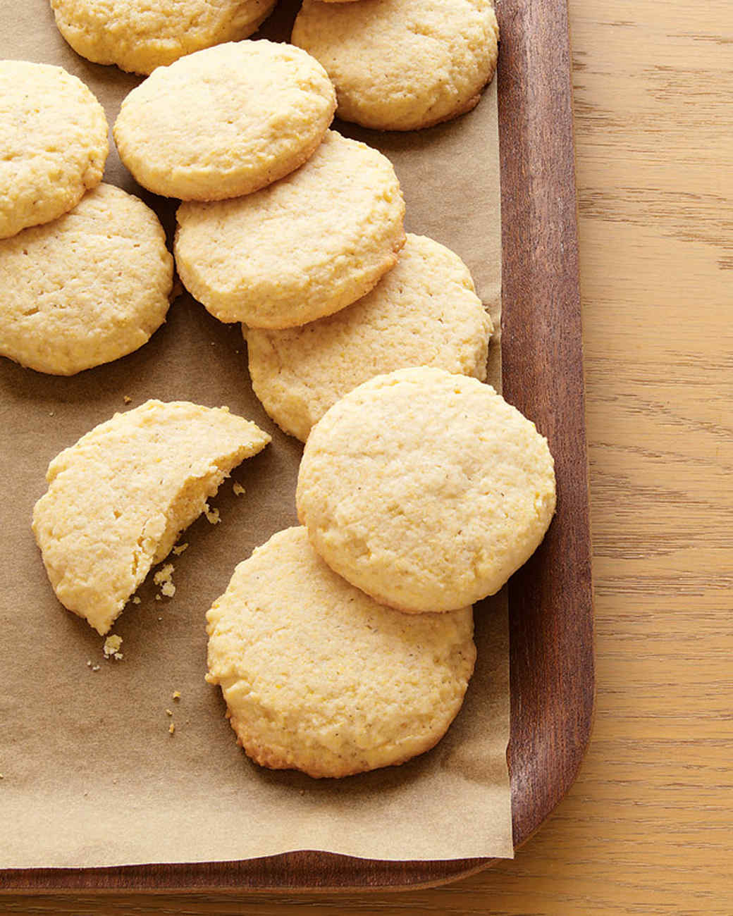 Cornmeal Cookies Recipe | Martha Stewart