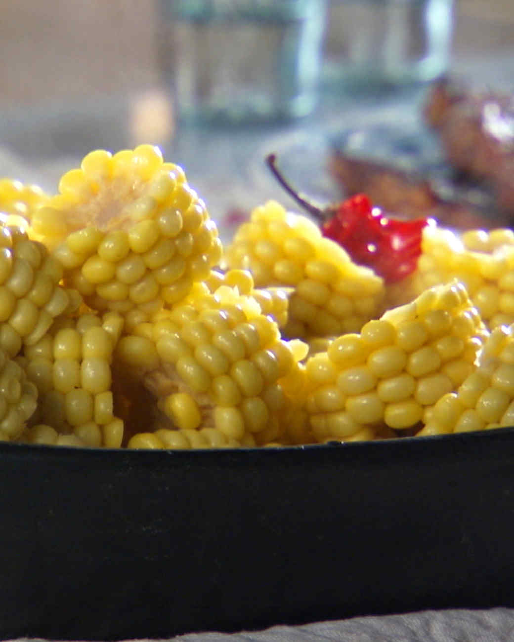 Spiced Corn on the Cob Recipe & Video Martha Stewart