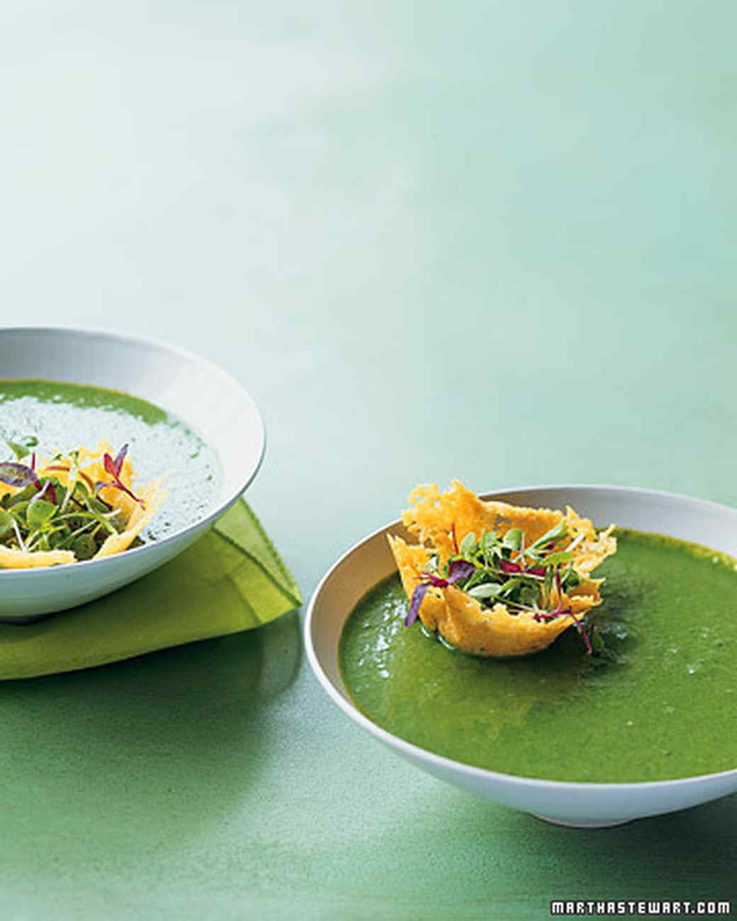 Spinach and Pea Soup