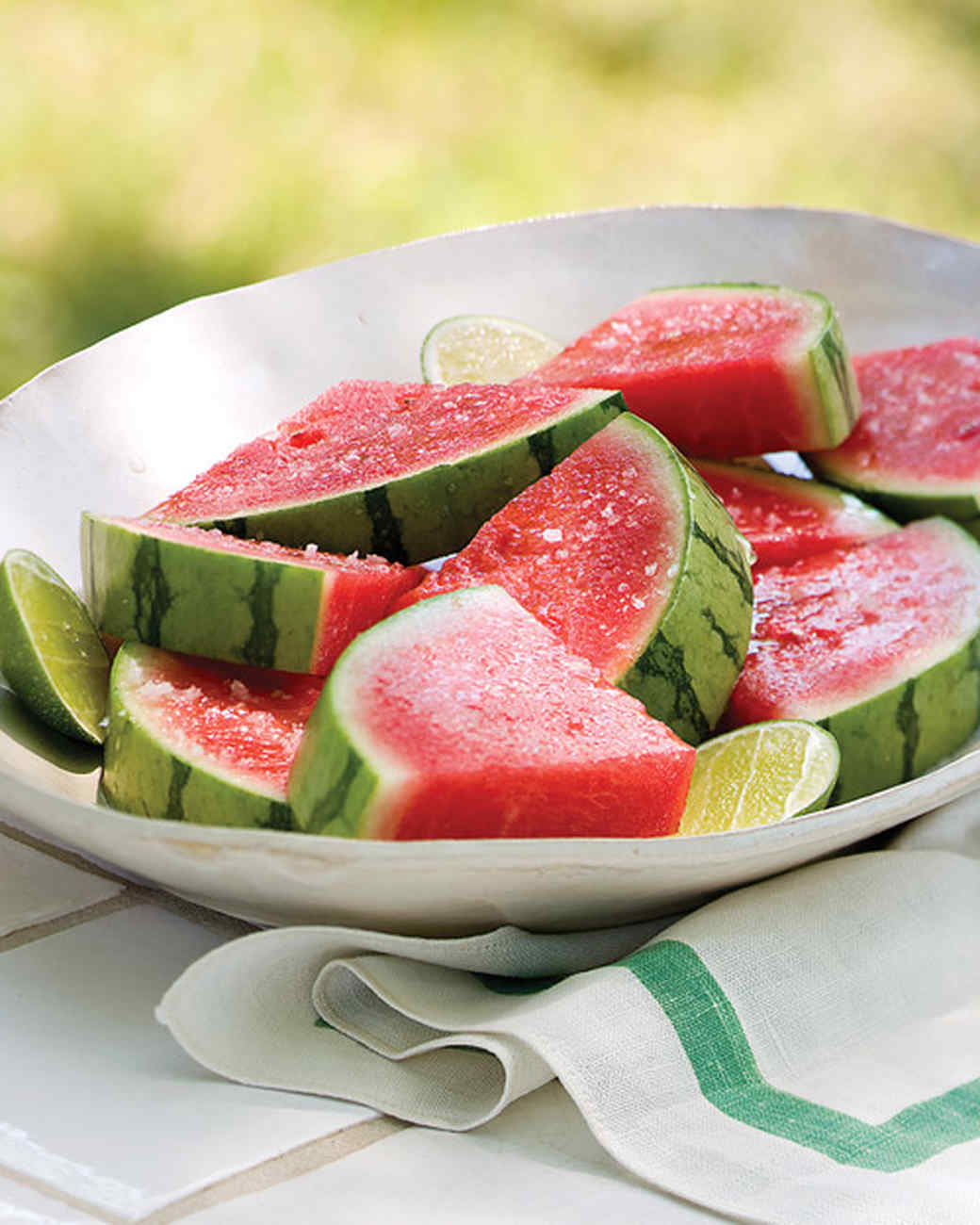 TequilaSoaked Watermelon Wedges Recipe Martha Stewart