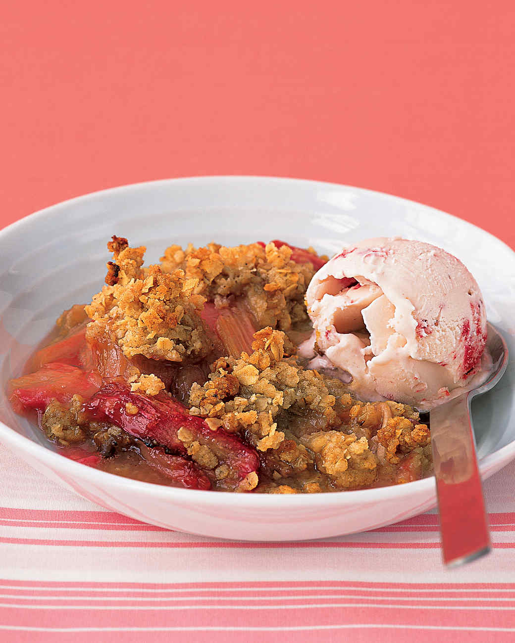 Rhubarb Crisp Recipe & Video Martha Stewart