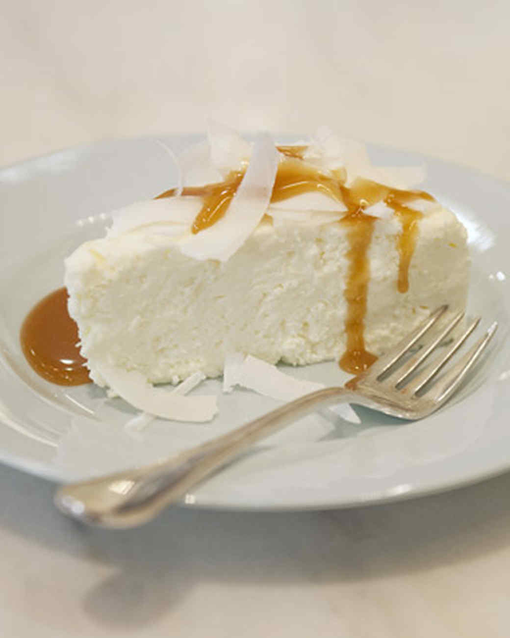 Coconut Pudding with Caramel Sauce