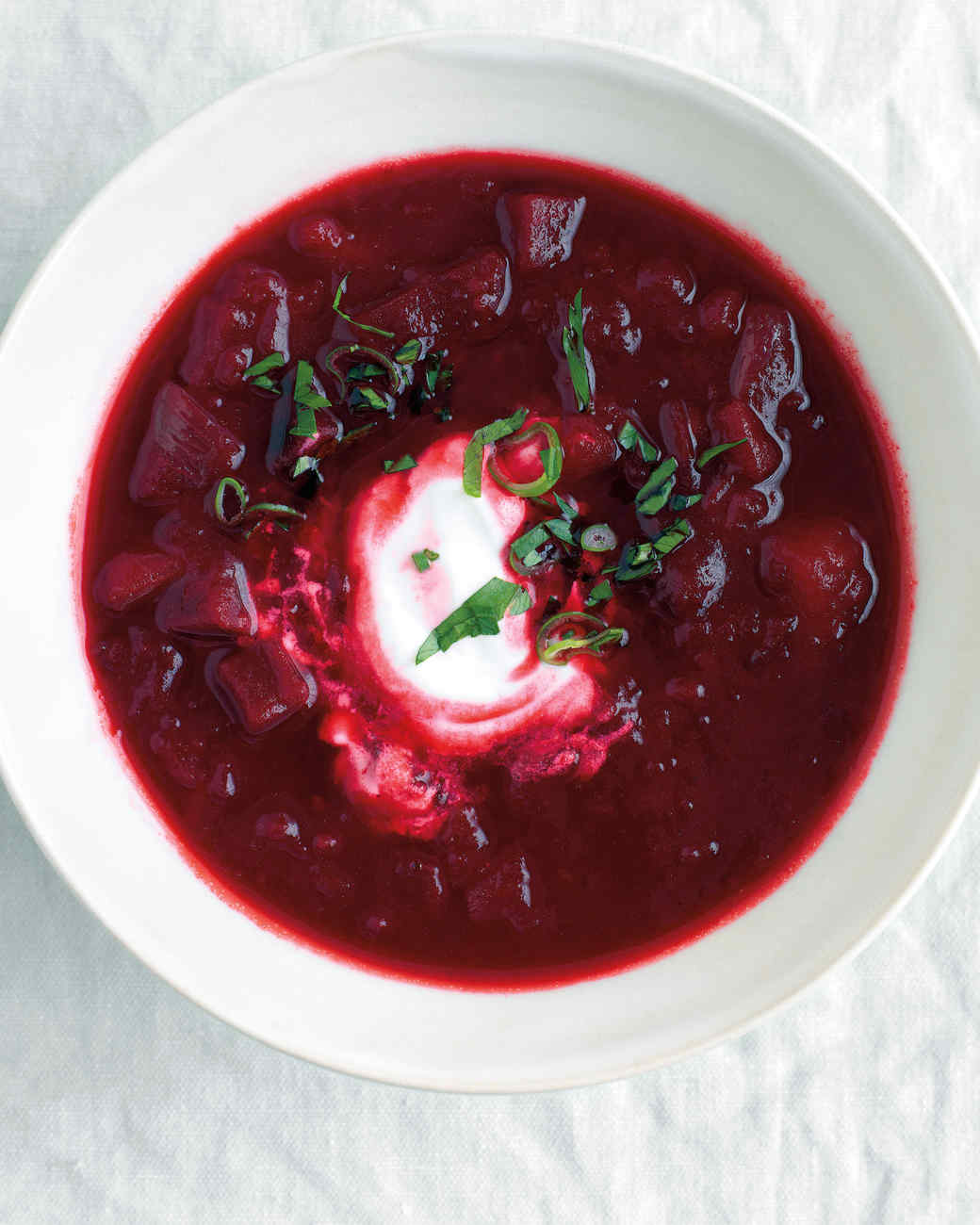 Roasted Beet and Potato Borscht Recipe Martha Stewart