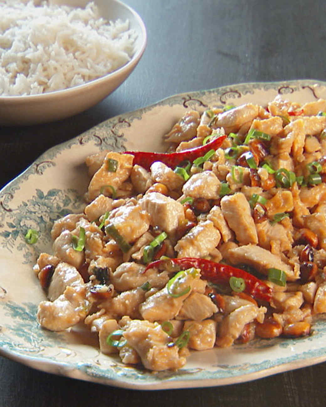 StirFried Chinese Chicken and Peanuts