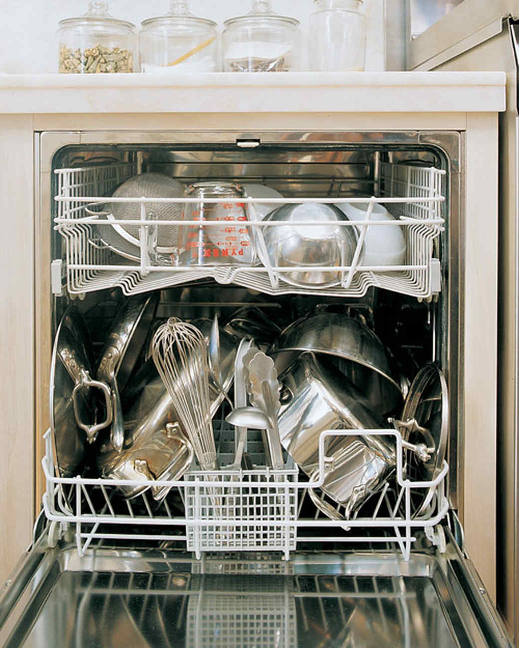 How do you deodorize a dishwasher?