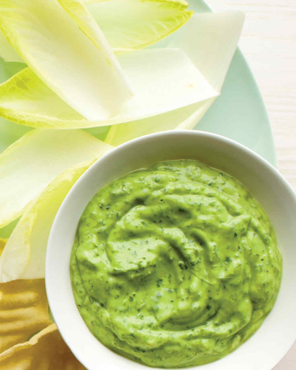 Green Goddess Dip with Endive