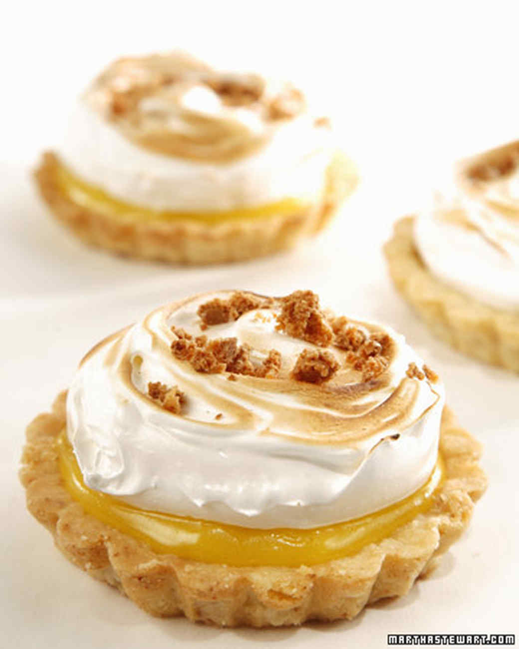 Lemon-Almond Meringue Tart Recipe & Video | Martha Stewart
