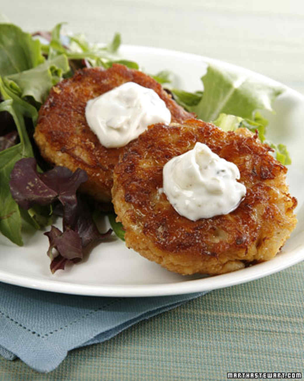 Mother's Crab Cakes Recipe | Martha Stewart