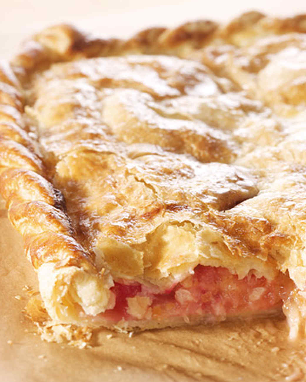 Apple Raspberry Slab Pie Recipe And Video Martha Stewart 