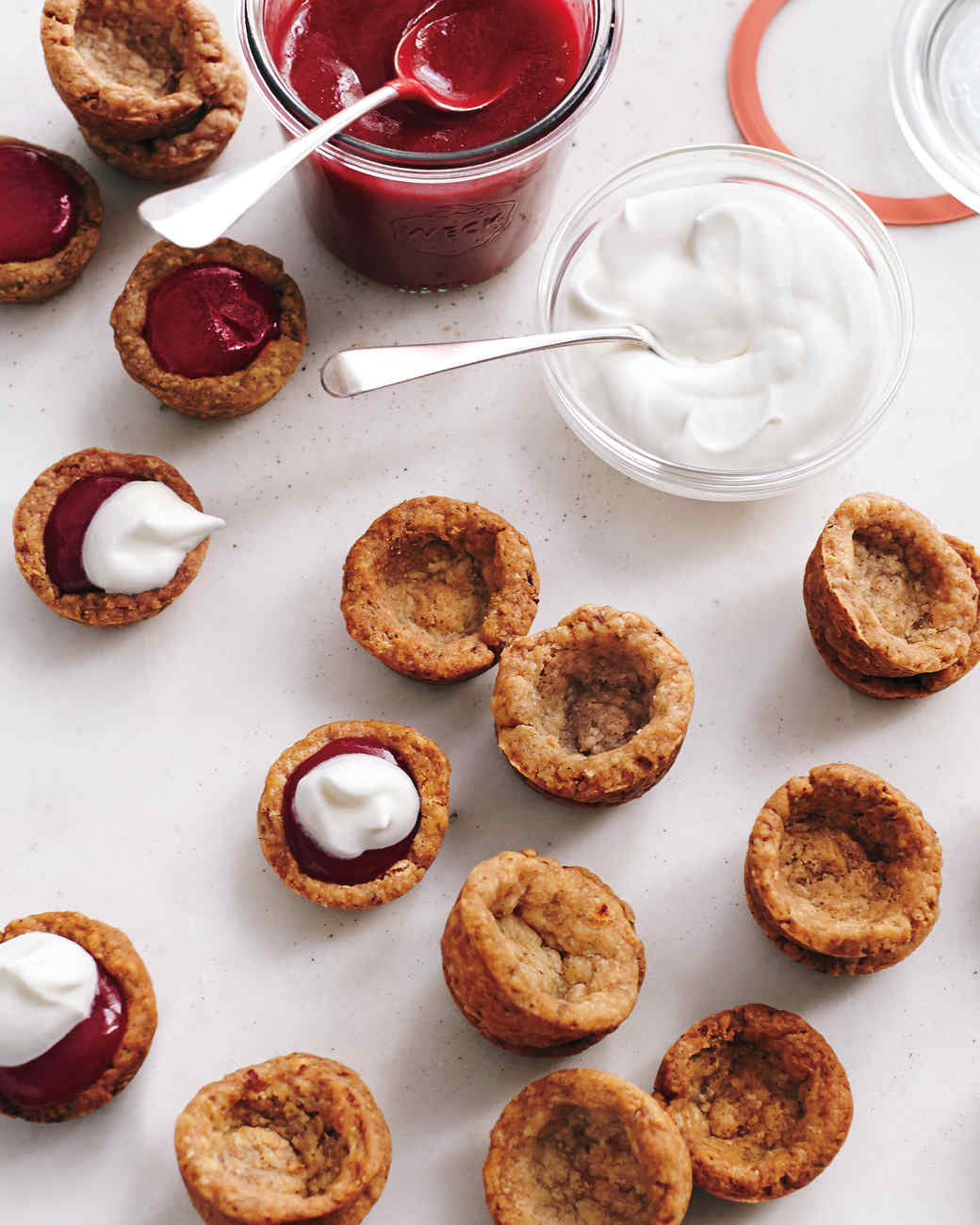 martha stewart cranberry curd tart