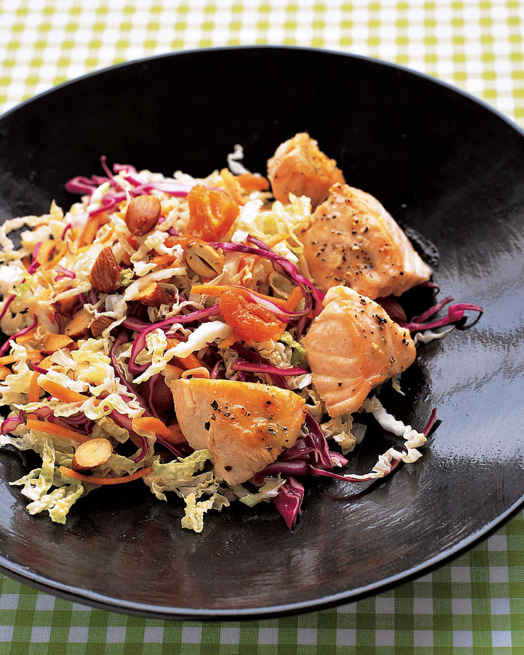 Quick Asian Salad with Salmon Recipe | Martha Stewart