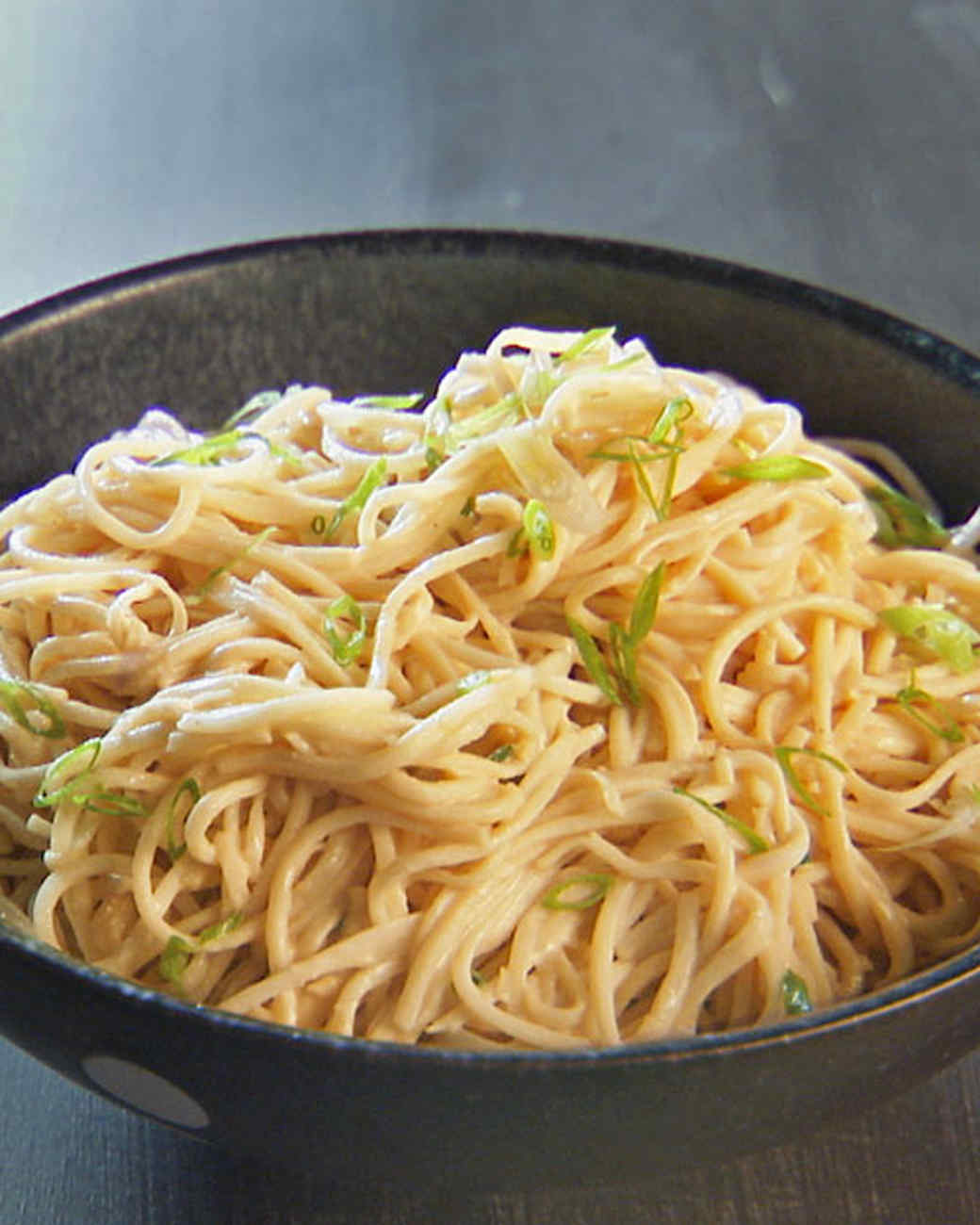 Cold Sesame Noodles Recipe & Video | Martha Stewart