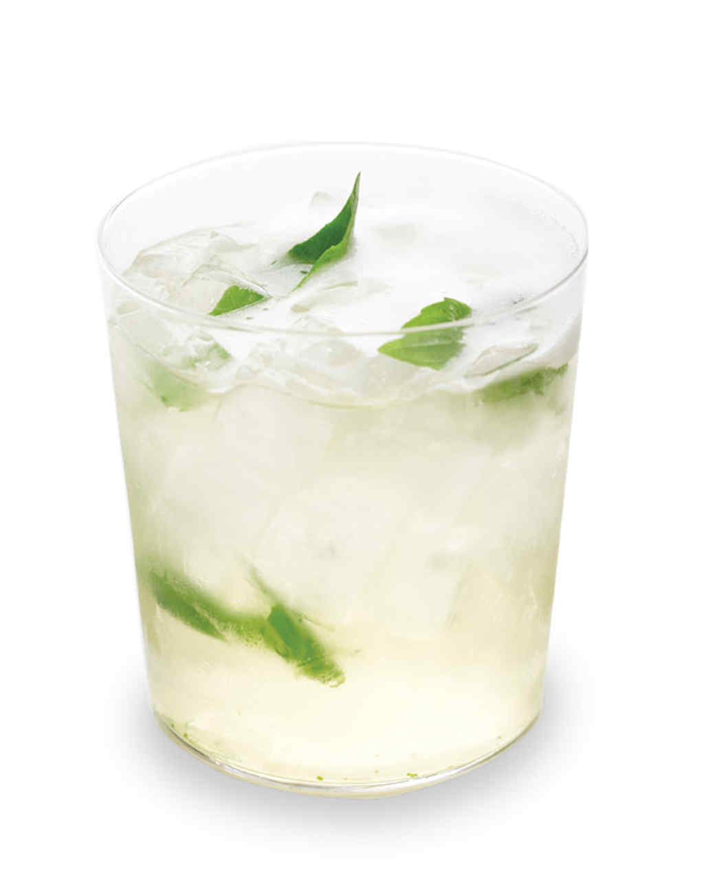 Basil French 75 Recipe Martha Stewart