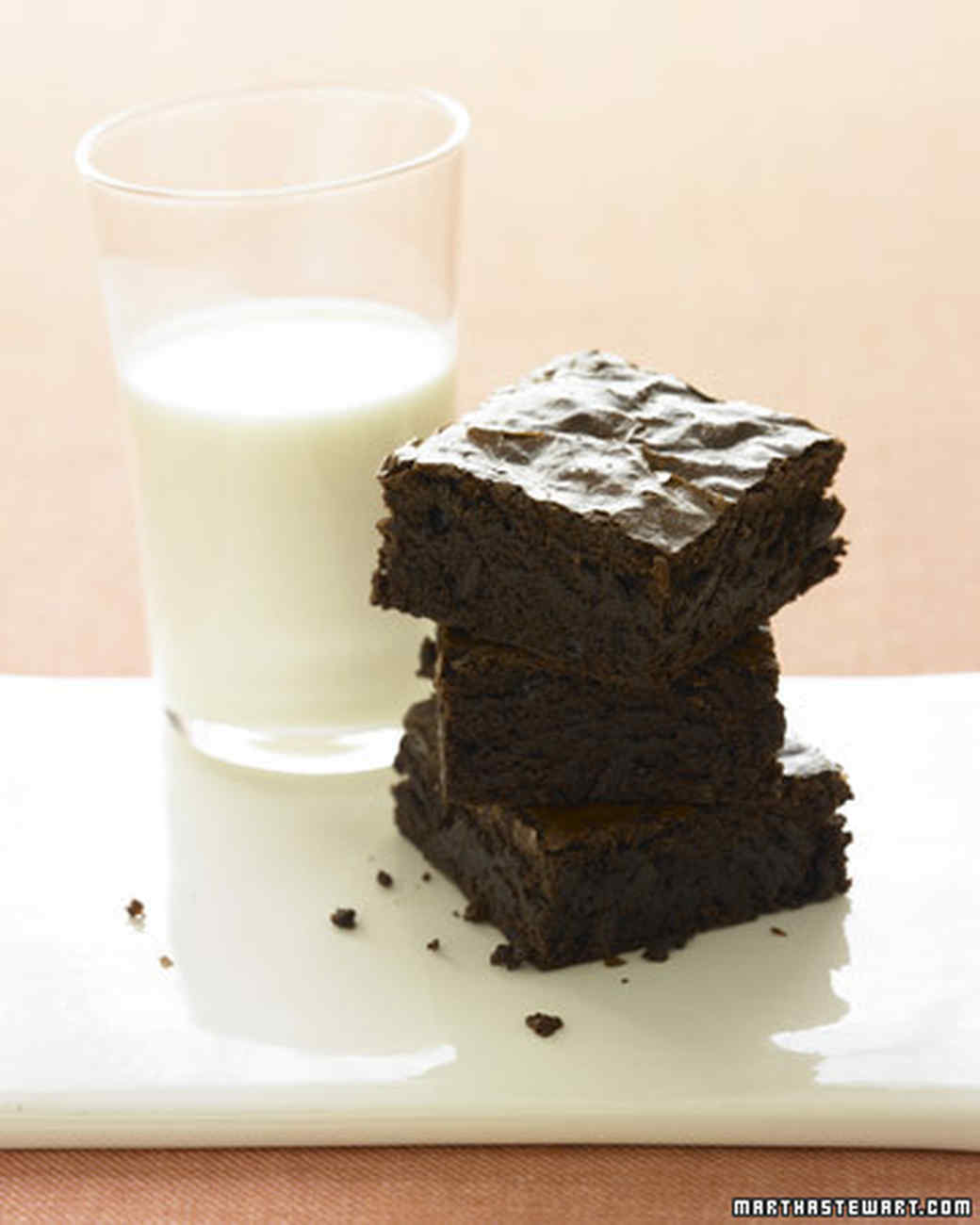 ChocolateGinger Brownies Recipe Martha Stewart
