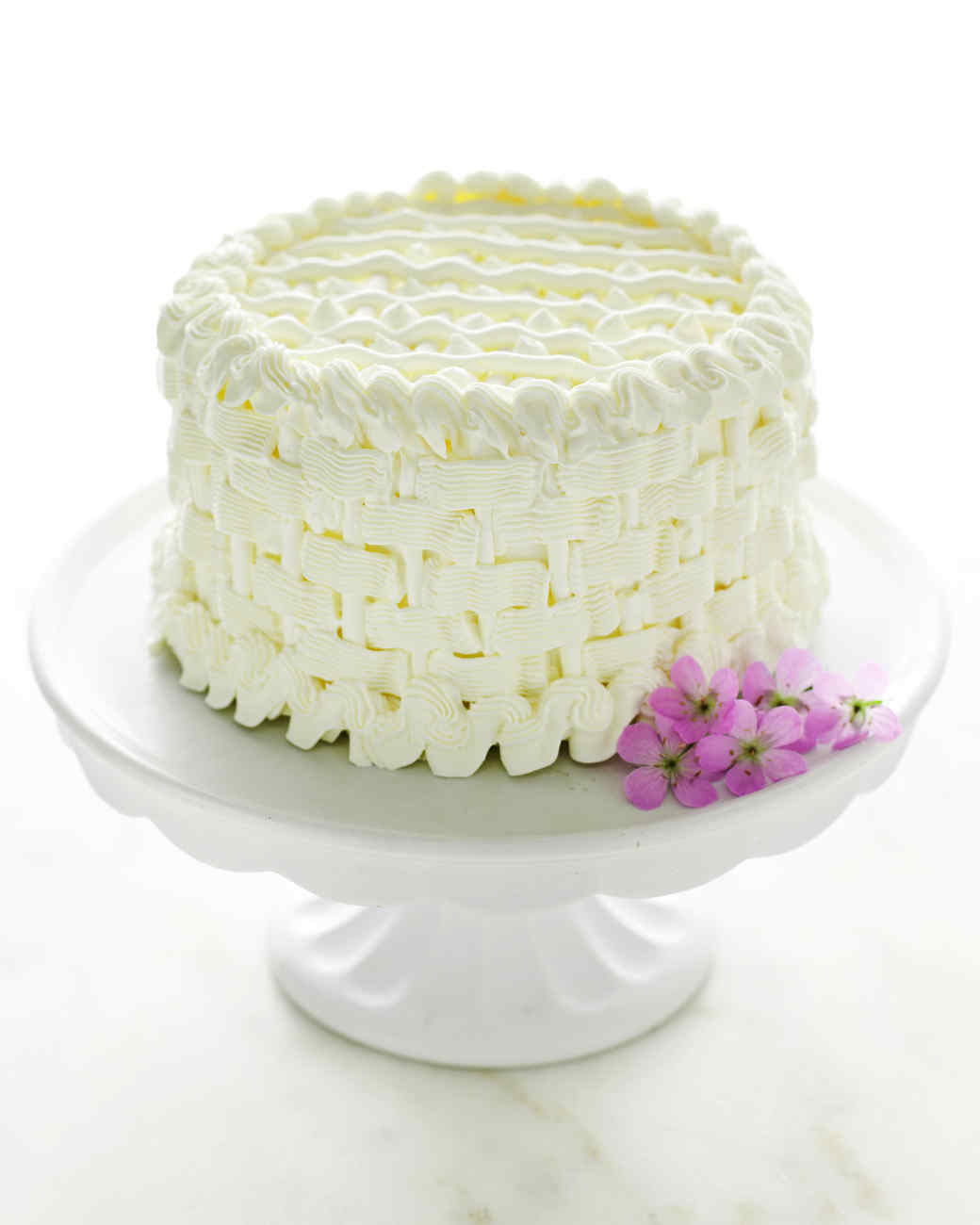 Orange-Almond Cake with Buttercream Frosting