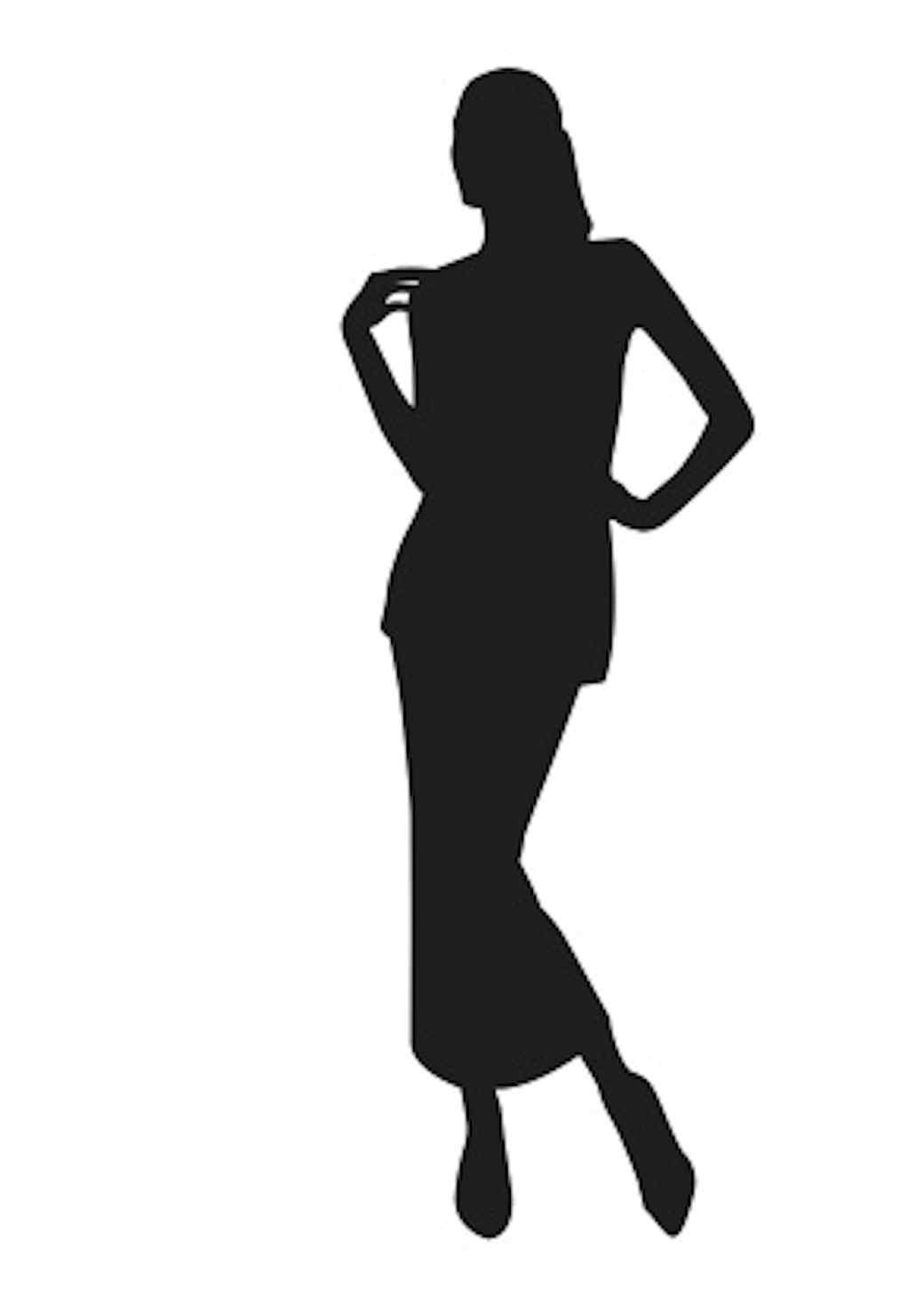 vintage sketch fashion silhouette vintage sketch fashion silhouette