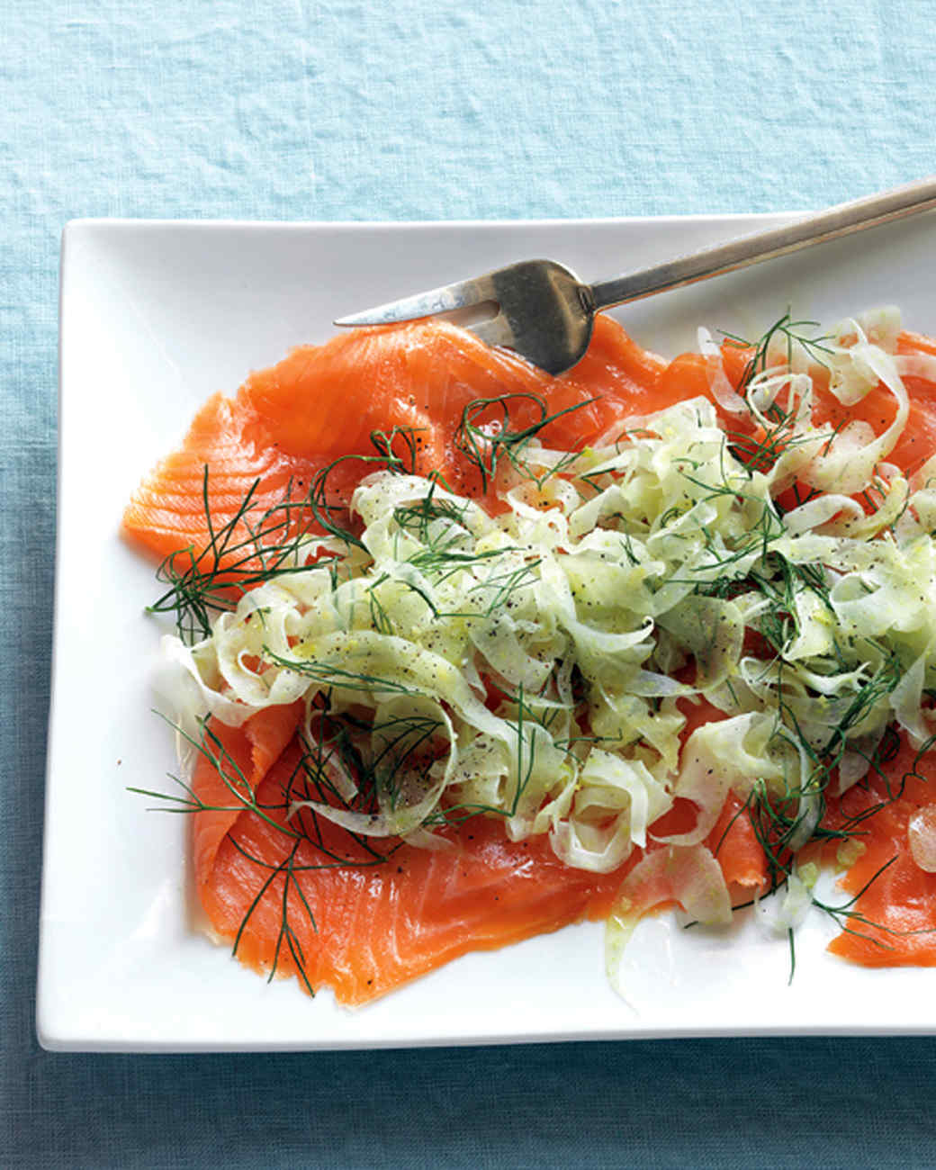 Fennel and Smoked Salmon Salad Recipe | Martha Stewart