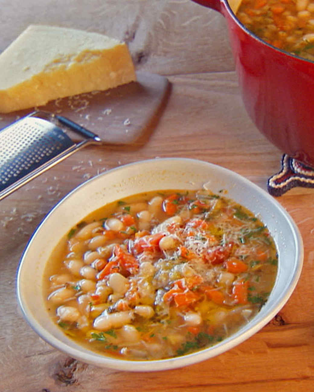 Cannellini Bean Soup Recipe & Video | Martha Stewart