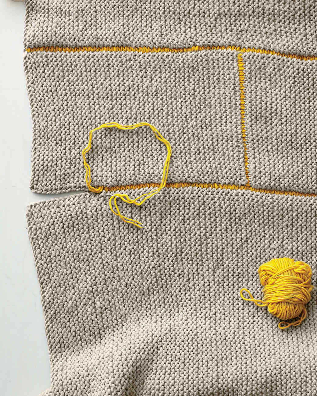 Knit Blanket & Video Martha Stewart
