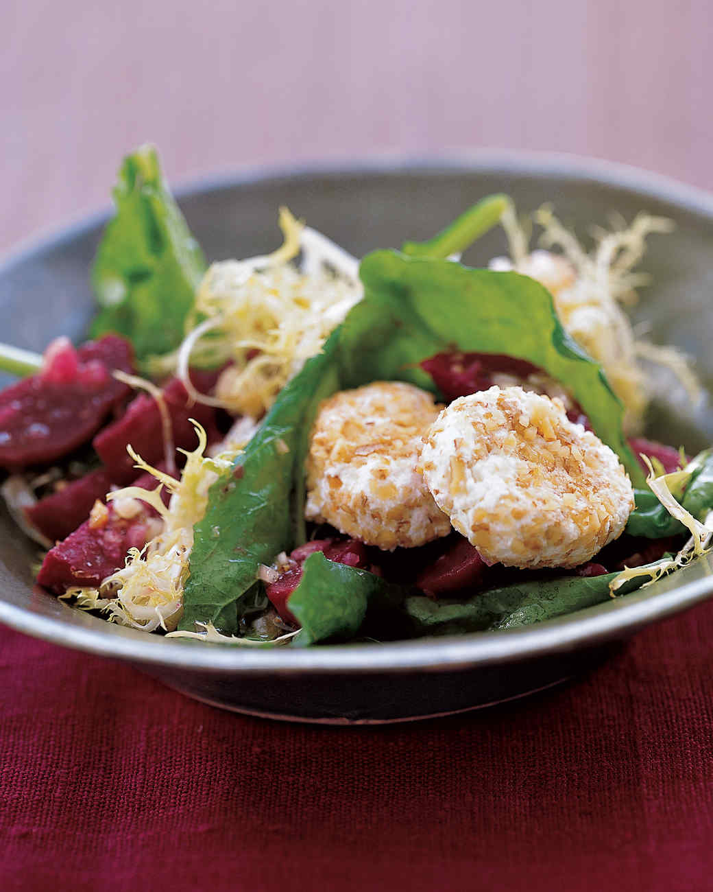 Arugula, Beet, and Goat Cheese Salad Recipe Martha Stewart
